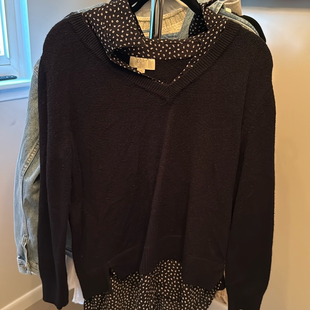 Loft sweater vest top